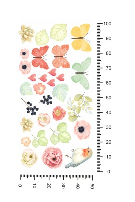 Bahar Heyecanı Çocuk Odası Stickerı