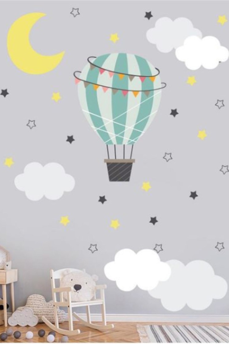 Balonlar Ülkesi Çocuk Odası Stickerı