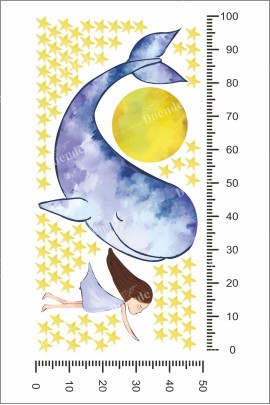 Hayal Dünyası Çocuk Odası Stickerı