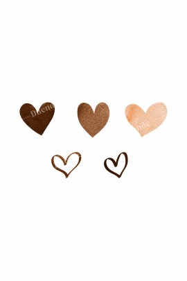 Brown Kalpler Çocuk Odası Duvar Stickerı