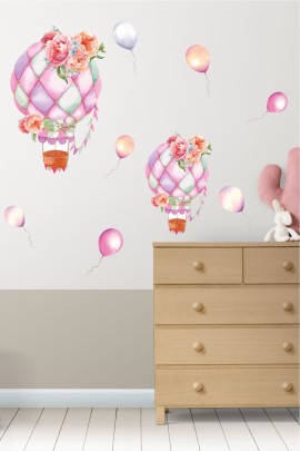 Çiçekli Soft Balonlar