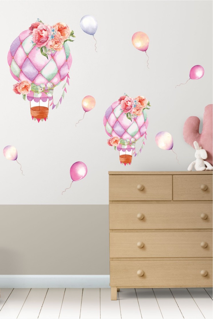 Çiçekli Soft Balonlar