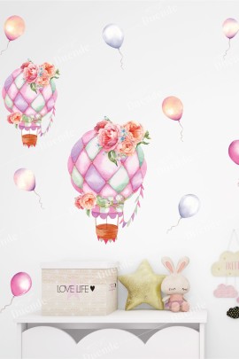 Çiçekli Soft Balonlar
