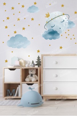 Düş Macerası Çocuk Odası Stickerı