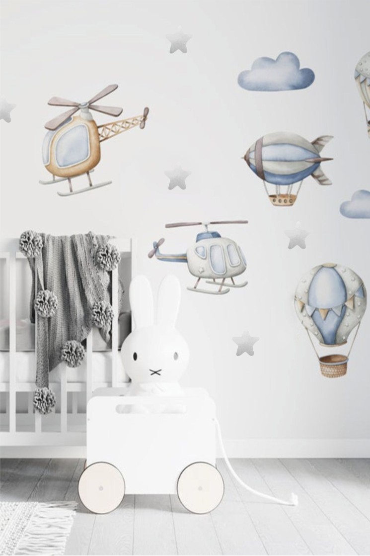 Fantastik Gökyüzü 2 Çocuk Odası Stickerı