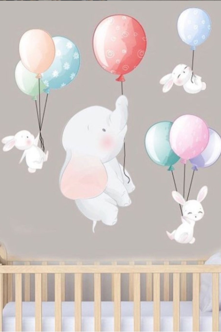 Küçük Hayvancıklar Çocuk Odası Stickerı