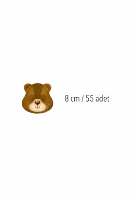 Minik Ayıcık Bombo Duvar Stickerı